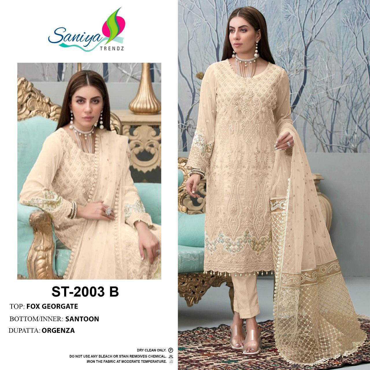 Saniya Trendz ST-2003 Fancy Wholesale Pakistani Salwar Kameez